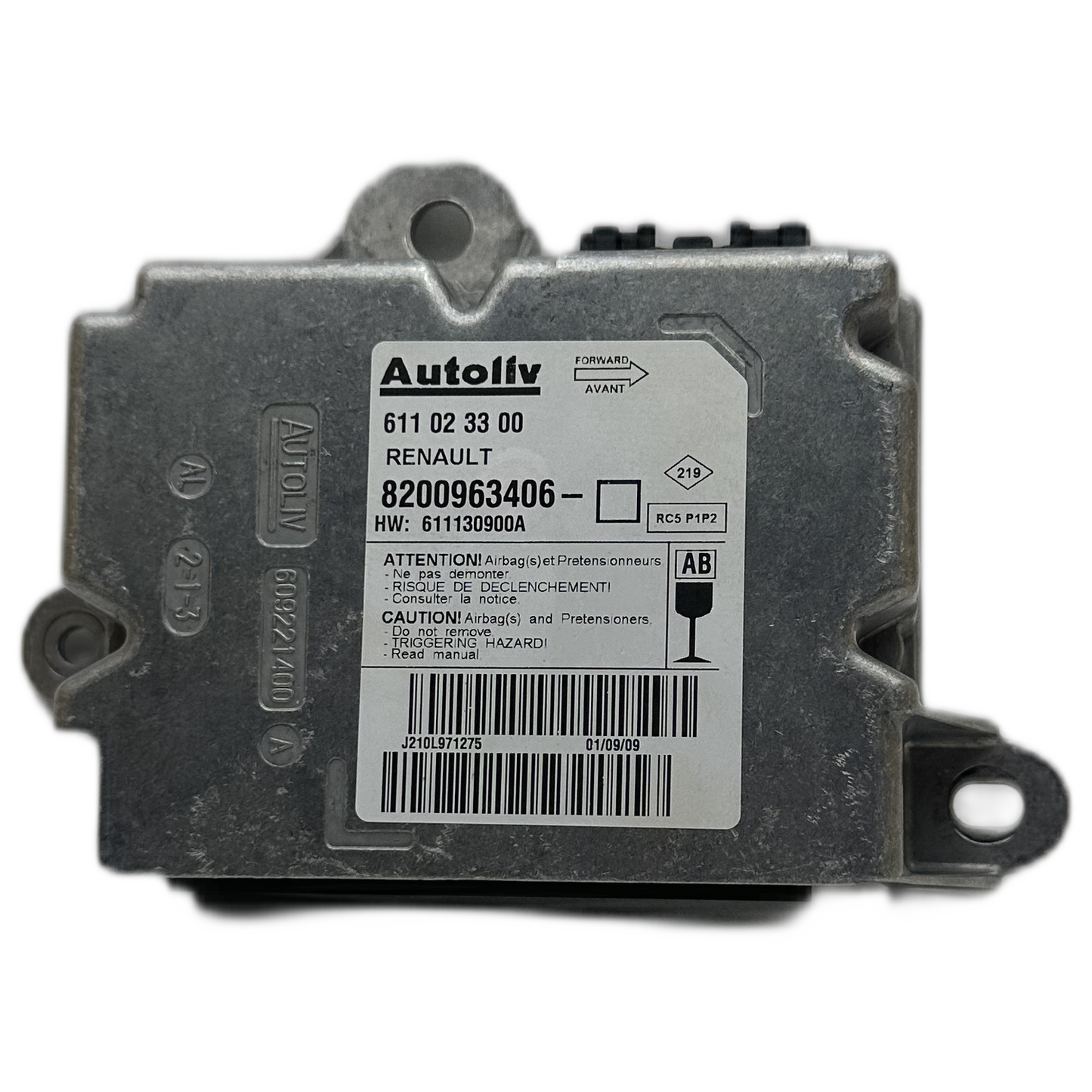 Renault Koleos I Airbag-Steuergerät Reparatur