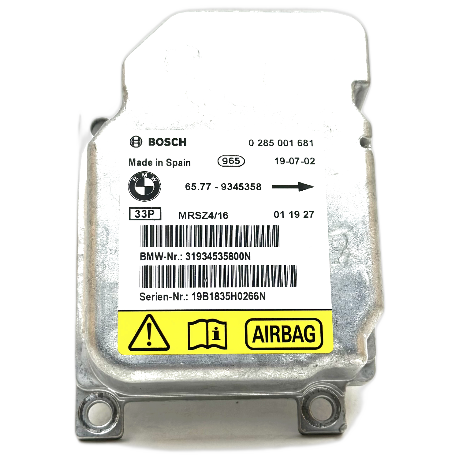 BMW 3er Serie E46 Airbag-Steuergerät Reparatur