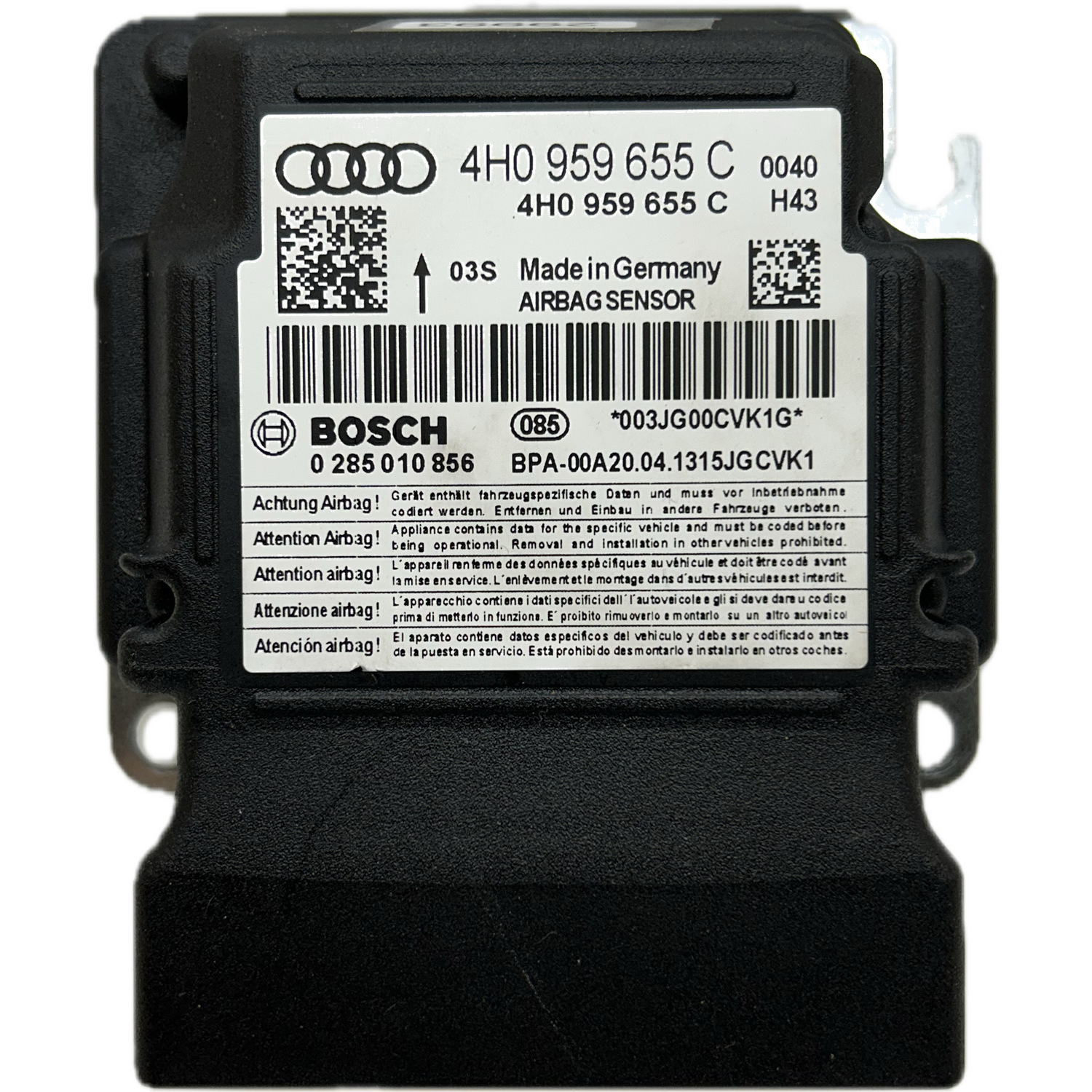Audi R8 42 Airbag-Steuergerät Reparatur