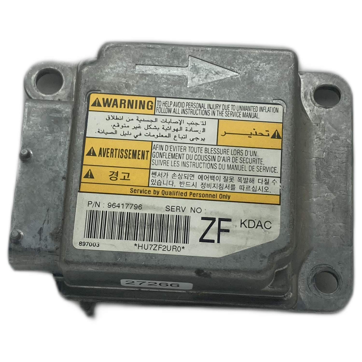 Daewoo Tacuma U100 Airbag-Steuergerät Reparatur