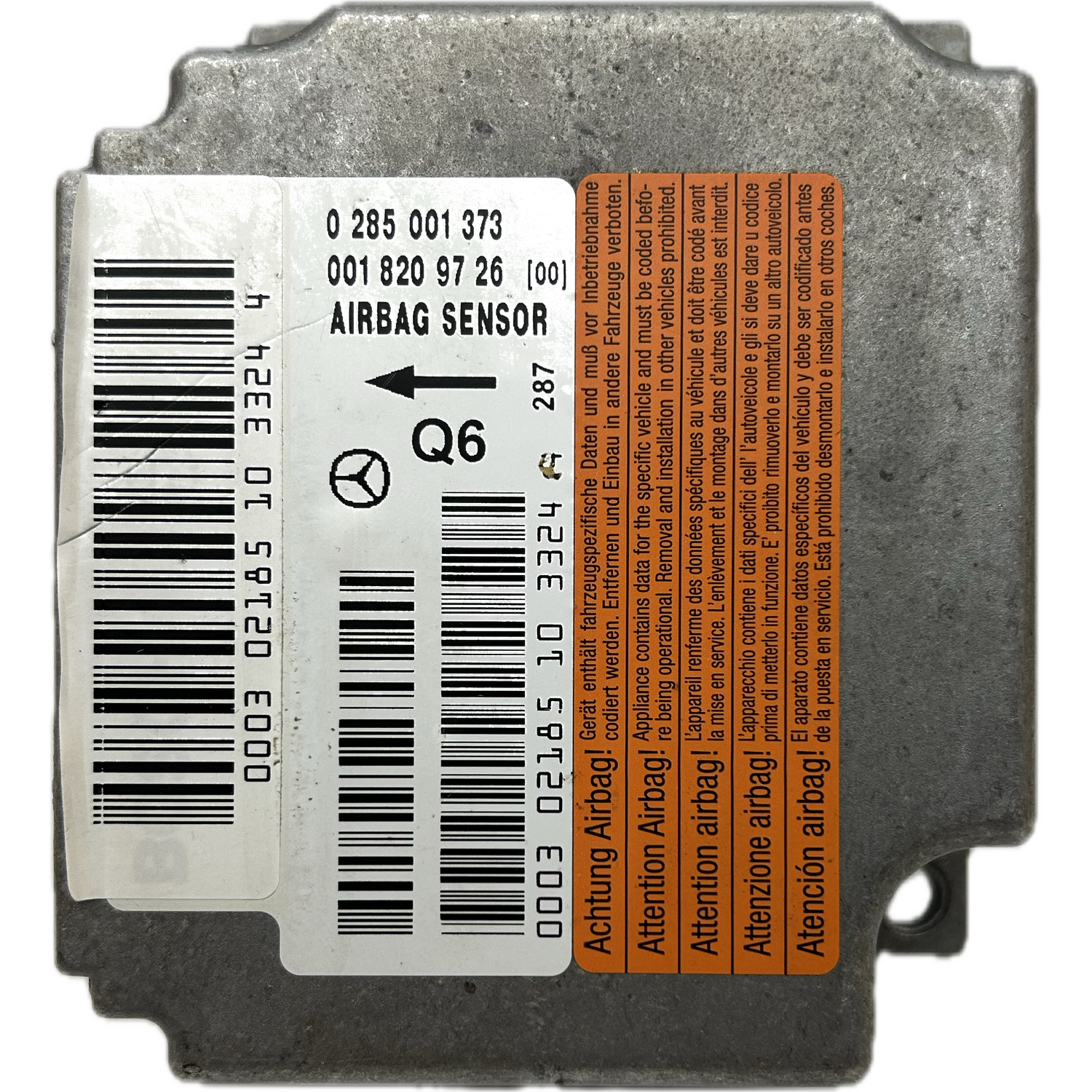 Mercedes-Benz CLK A209 Cabriolet Airbag-Steuergerät Reparatur