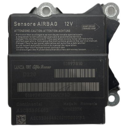 Fiat 500 312 Airbag-Steuergerät Reparatur