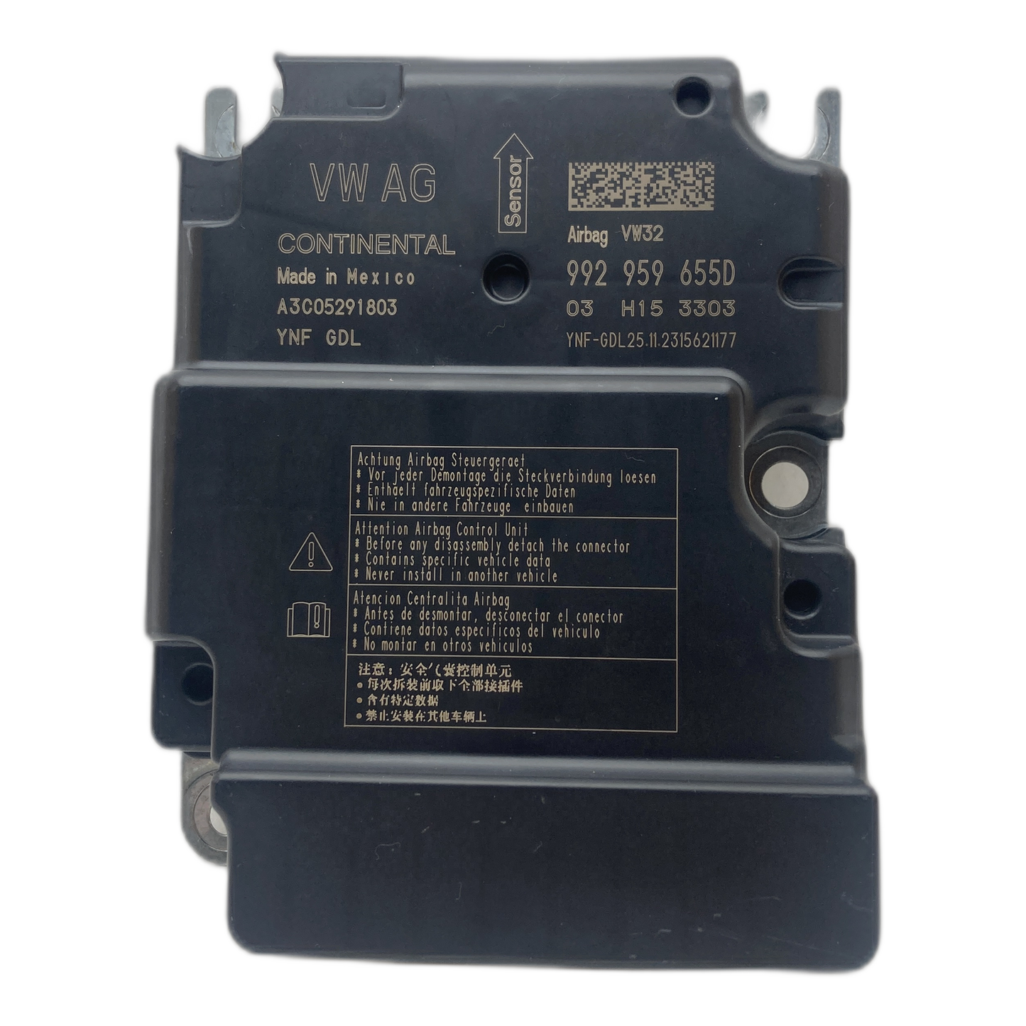 Audi RS e-tron GT J9 FW Airbag-Steuergerät Reparatur