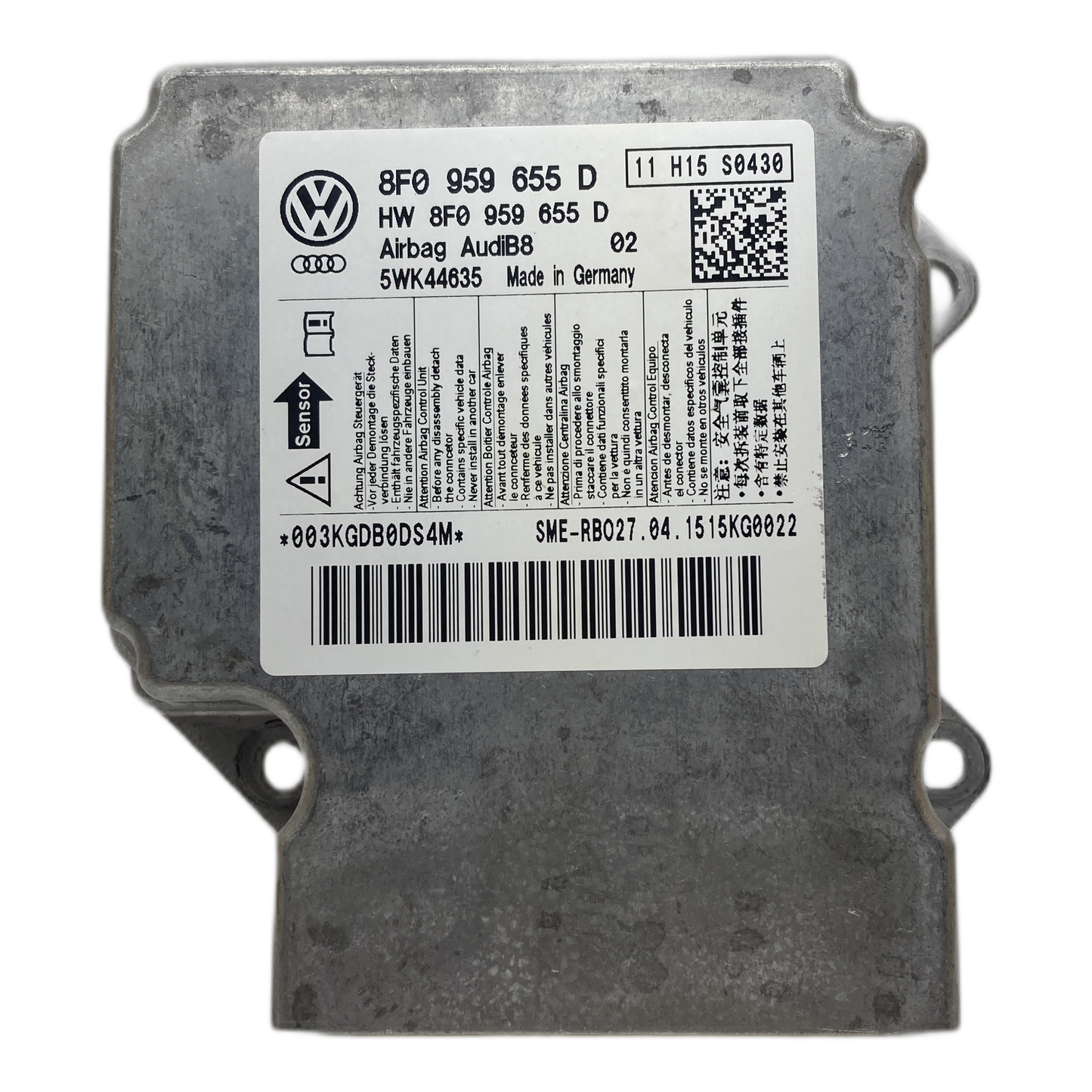 Audi A5 8F Cabriolet Airbag-Steuergerät Reparatur