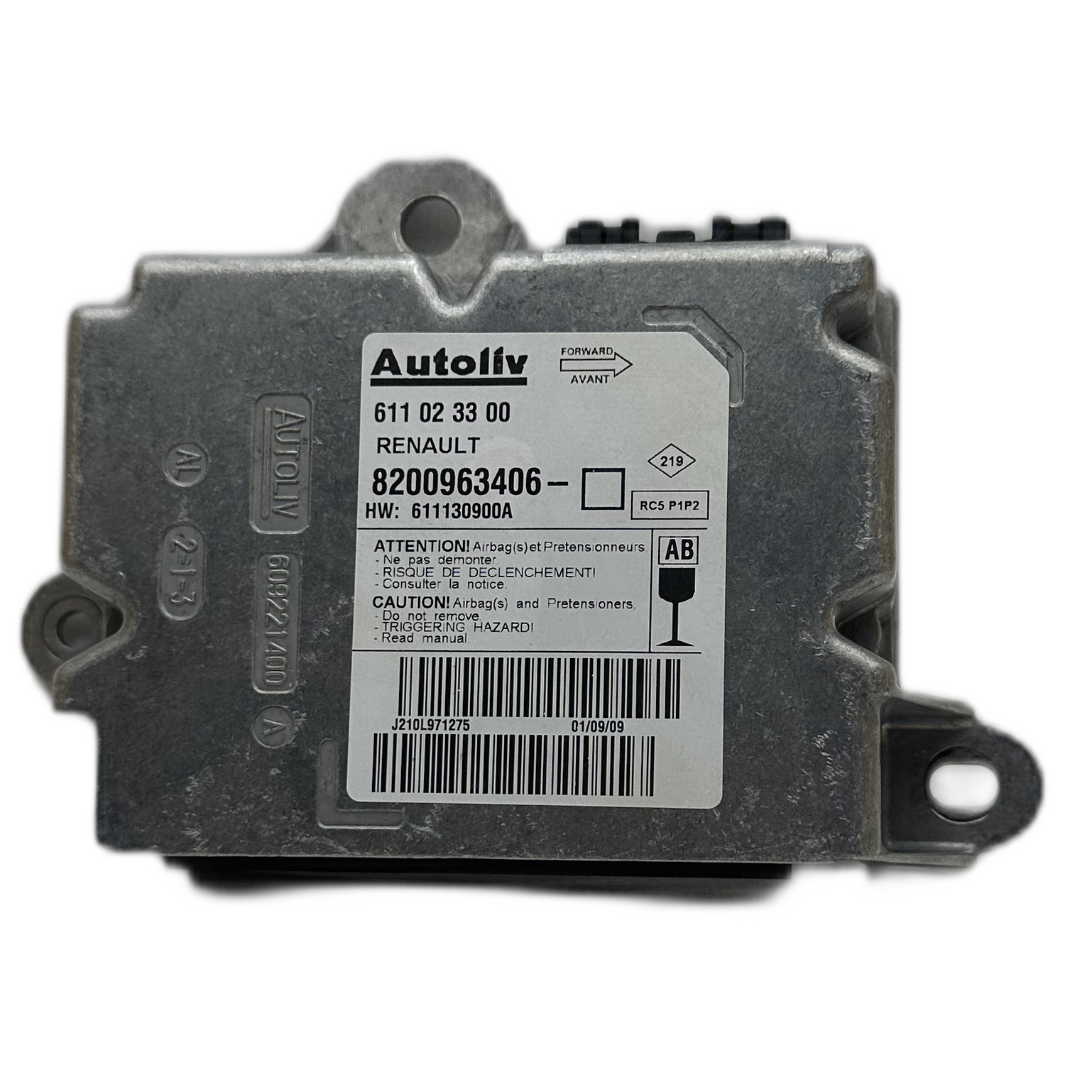 Renault Latitude I Airbag-Steuergerät Reparatur