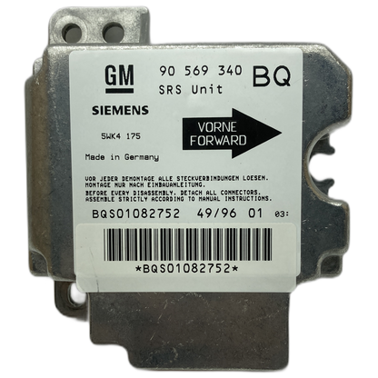 Opel Vectra B Airbag-Steuergerät Reparatur