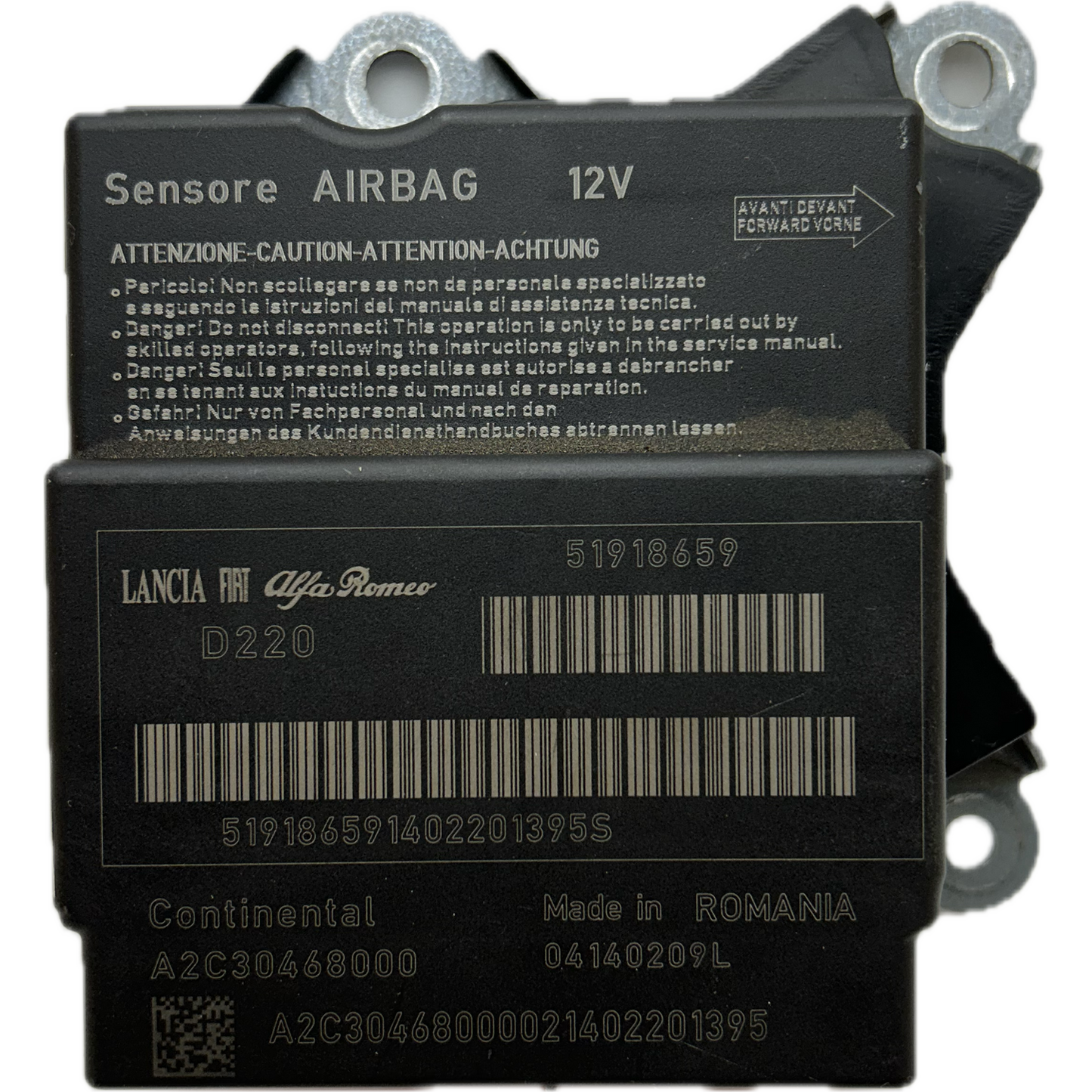 Fiat 500 312 Airbag-Steuergerät Reparatur