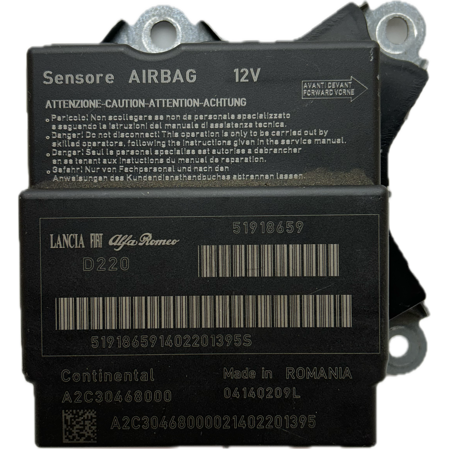 Fiat 500 312 Airbag-Steuergerät Reparatur